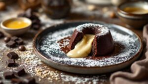 Coup de boost pour les jours gris : la recette rapide du moelleux chocolat au cœur marron vanillé tout doux
