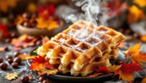 Attention, une bouchée et vous voilà accro » : la gaufre à la châtaigne, la douceur crousti-fondante de l’automne