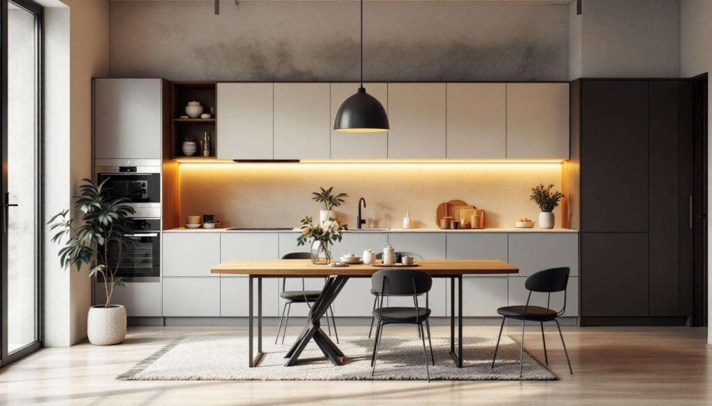 Les plus belles idées des architectes pour aménager une très petite cuisine ouverte