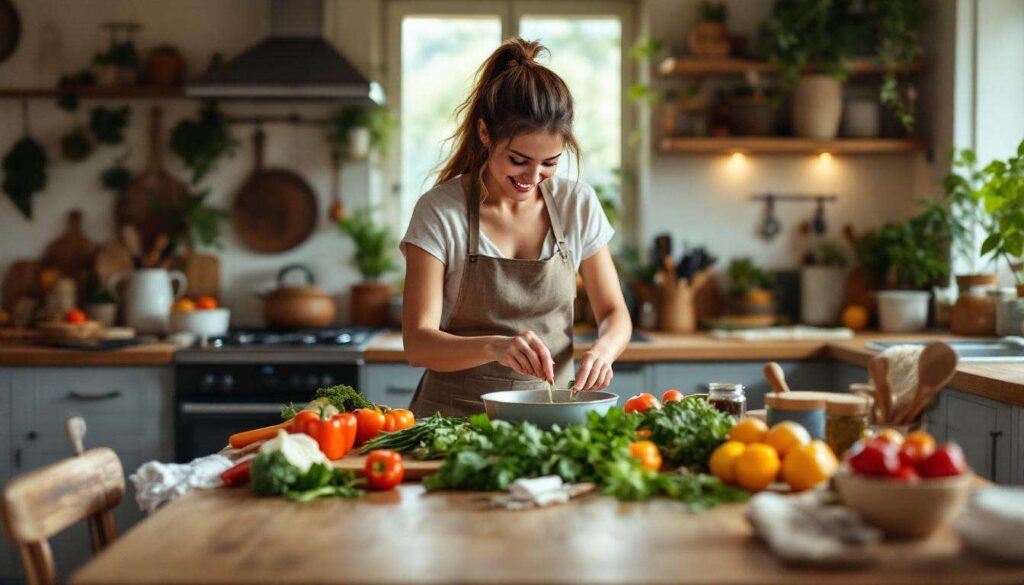 Je n’achète jamais de plat cuisiné” : Julie Andrieu dévoile son habitude pour ses repas familiaux du quotidien