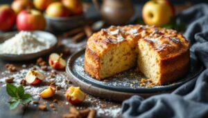 Ce gâteau aux pommes moelleux fait fondre toute la famille (recette ultra simple)