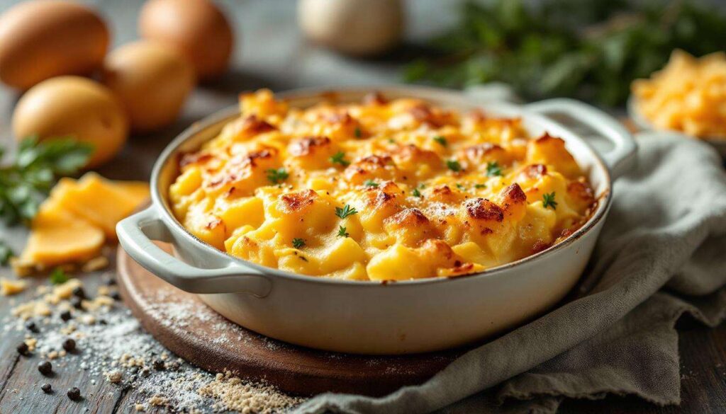 Cette recette à 3 € bluffe tout le monde : le gratin d’œufs qui cale vraiment