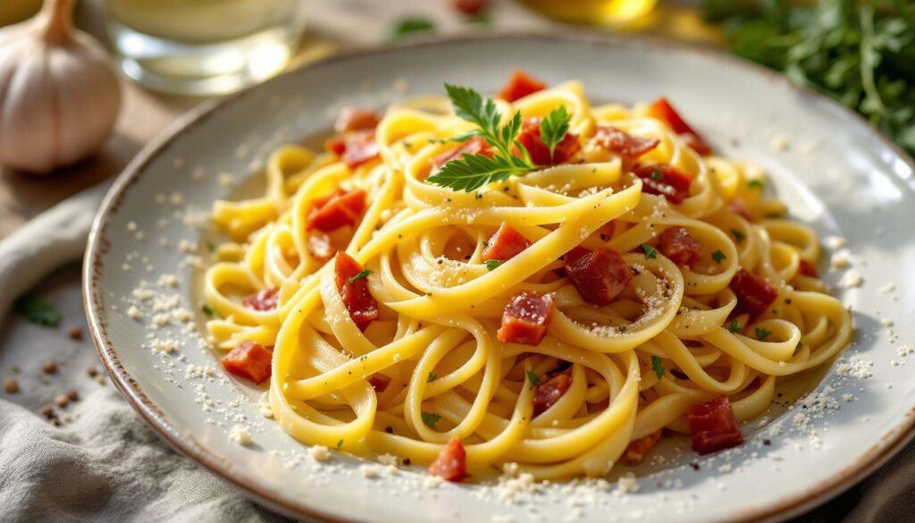 Ces tagliatelles aux poireaux façon carbonara vont détrôner la recette classique cet hiver, parole de gourmands !