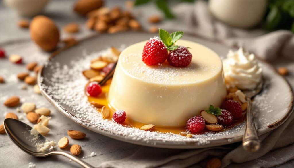 Vous connaissez le blanc-manger ? Découvrez la recette du chef Paul Bocuse de cette crème sans oeuf ni farine !