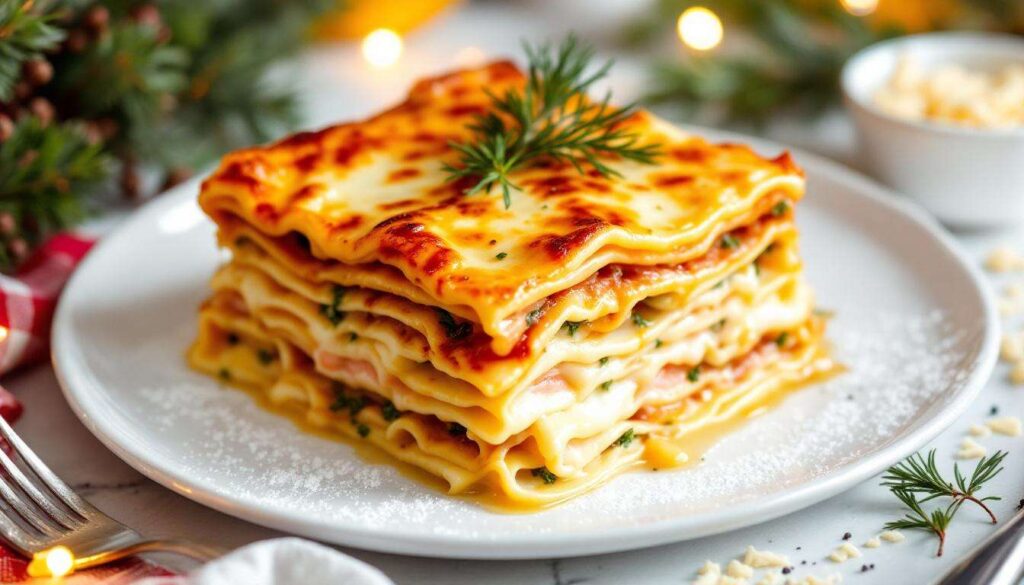 Ces lasagnes au saumon pour Noël prêtes en 20 minutes dans l’airfryer font de l’ombre aux recettes italiennes traditionnelles