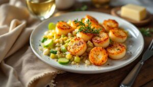Gratin poireaux–Saint-Jacques : si facile à préparer, mais digne d’un vrai repas de fête