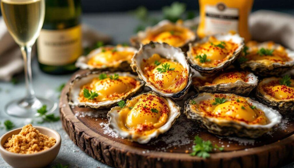 Un nuage gratiné et iodé en 15 minutes : craquez pour ces huîtres gratinées au cœur fondant pour vos apéros de fête