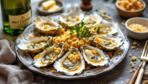 Osez les huîtres gratinées au champagne, l’entrée chic et réconfortante des fêtes !