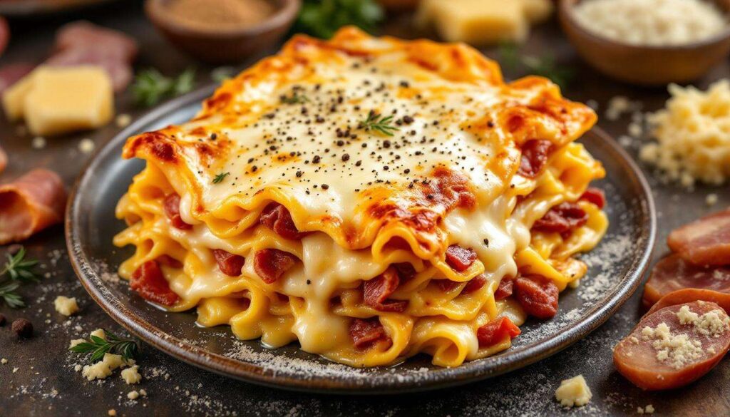 Vous avez des restes de raclette ? Transformez-les en lasagnes gratinées complètement dingues