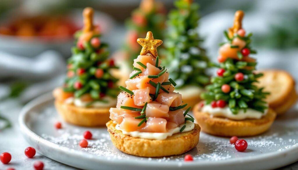 Apéro de Noël léger : la recette des petits sapins express d'une diététicienne