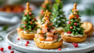 Apéro de Noël léger : la recette des petits sapins express d'une diététicienne