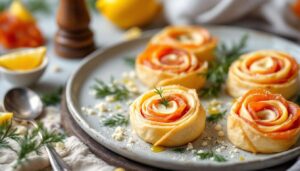 Roses feuilletées au saumon fumé : la recette apéro de fêtes prête en 25 minutes