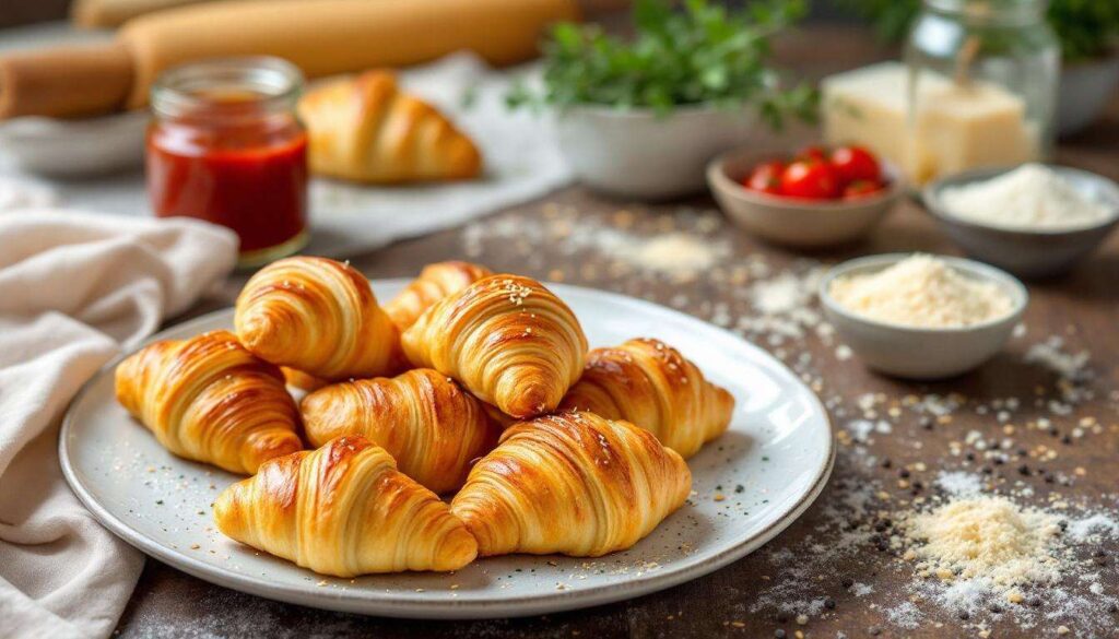 Mini croissants apéro croustillants : la recette express à la pâte feuilletée