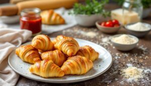 Mini croissants apéro croustillants : la recette express à la pâte feuilletée