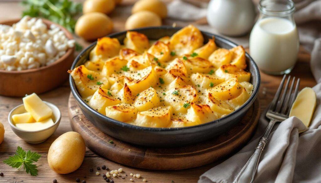 Pour changer du gratin dauphinois, cette recette paysanne oubliée accompagne à merveille les volailles
