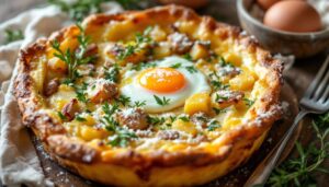 Marre des quiches ? Craquez pour cette recette de clafoutis pommes de terre-thon : un plat ultra fondant, prêt en 5 minutes