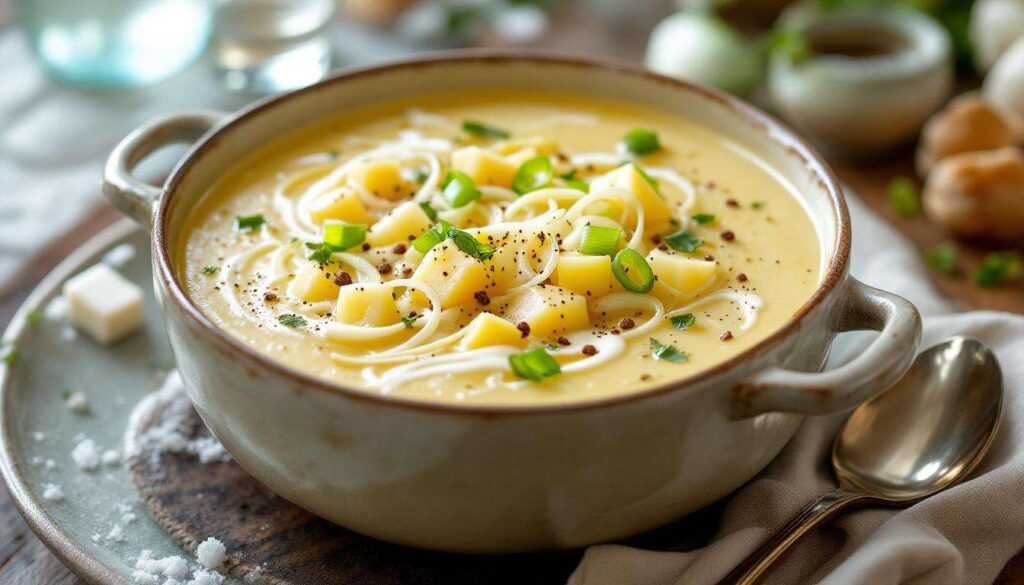 Soupe poireaux-pommes de terre : la version légère façon Bernard Loiseau à tester dès ce soir