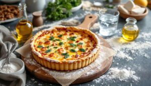 Idéale pour une quiche" - cette pâte brisée sans beurre remplace parfaitement la version traditionnelle
