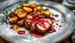 Aiguillettes de canard aux échalotes : la sauce minute au vinaigre de framboise