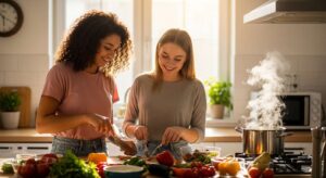 Les filles de Patricia Paquin et Jessica Barker dévoilent leur talent culinaire