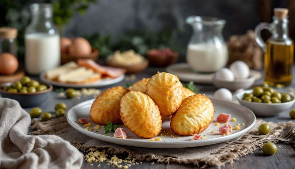 Madeleines salées jambon-olives : moelleuses, prêtes en 15 minutes au four
