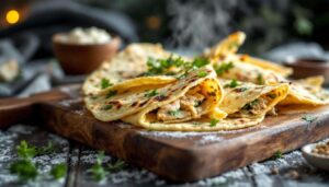 Ces tortillas poireaux-poulet fondantes prouvent qu’on peut cuisiner un plat d’hiver gourmand sans y passer tout son dimanche
