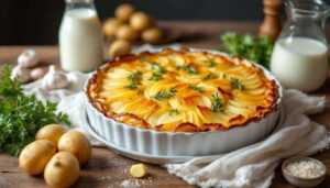 Mon accompagnement qui fait toujours sensation : le gratin dauphinois, à préparer la veille sans stress !