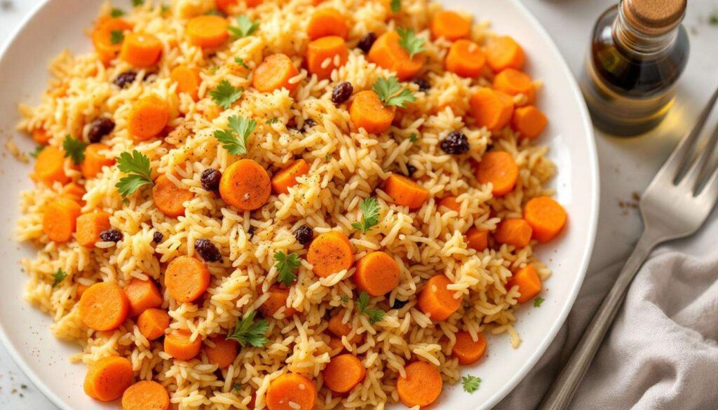 Poêlée rapide de riz au curry et carottes : la recette idéale après le travail