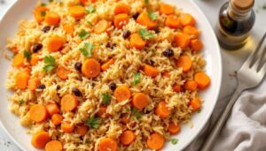 Poêlée rapide de riz au curry et carottes : la recette idéale après le travail