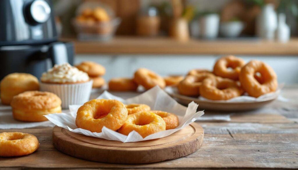 Desserts sucrés à l’Airfryer : beignets au fromage blanc, muffins et plus encore