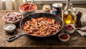 Encornets sautés à la tomate : une recette savoureuse