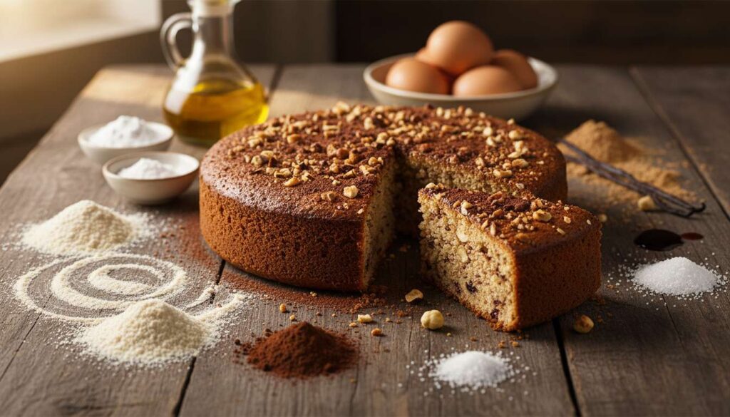 Cake aux noisettes à IG bas : recette gourmande et saine