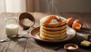 Recette de pancakes au kéfir moelleux et savoureux