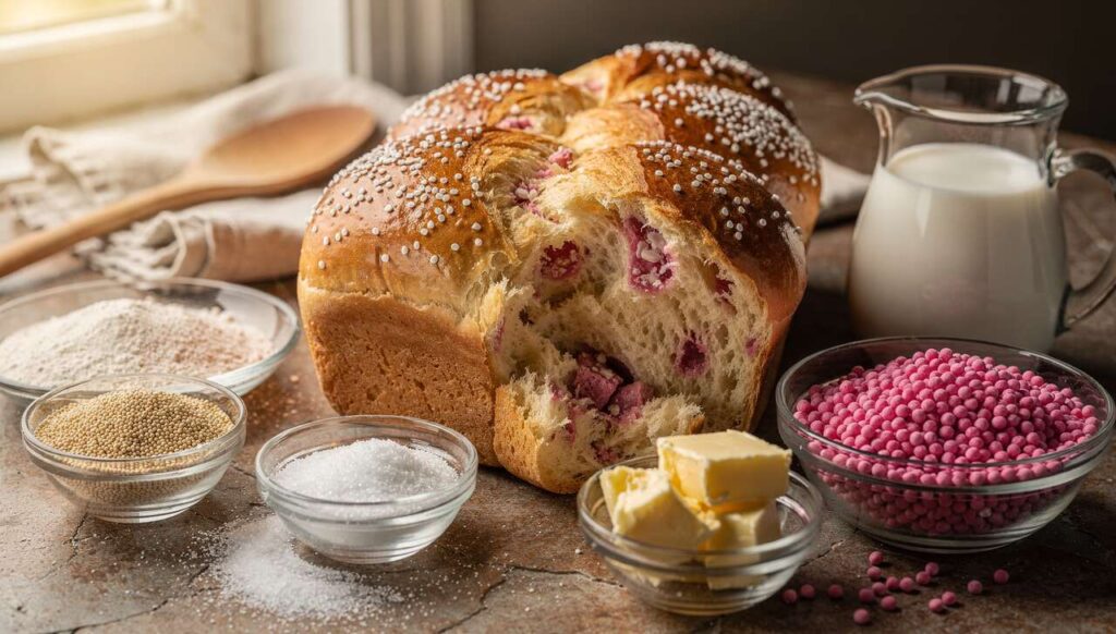 Recette de la brioche au pralin maison : douceurs gourmandes