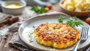 Recette : galette de chou-fleur savoureuse et facile à préparer