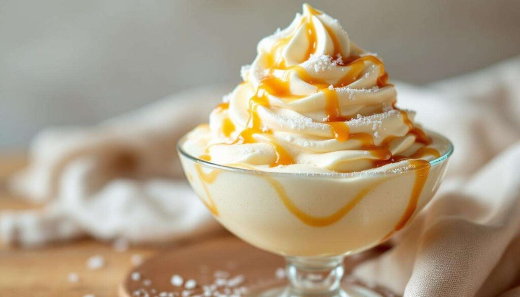 Mousse glacée à la vanille : dessert facile à réaliser
