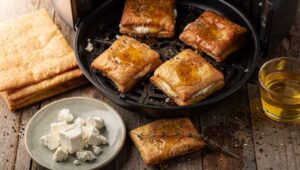 Bricks chèvre miel : recette à l&rsquo;air fryer