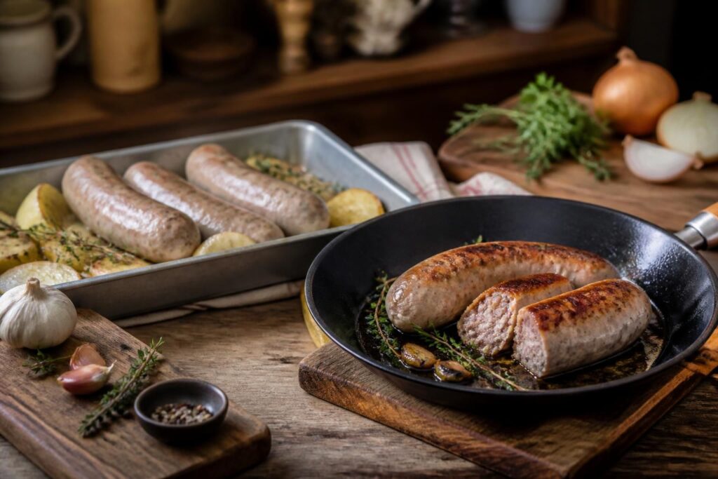 Comment cuire une andouillette : four, poêle et astuces