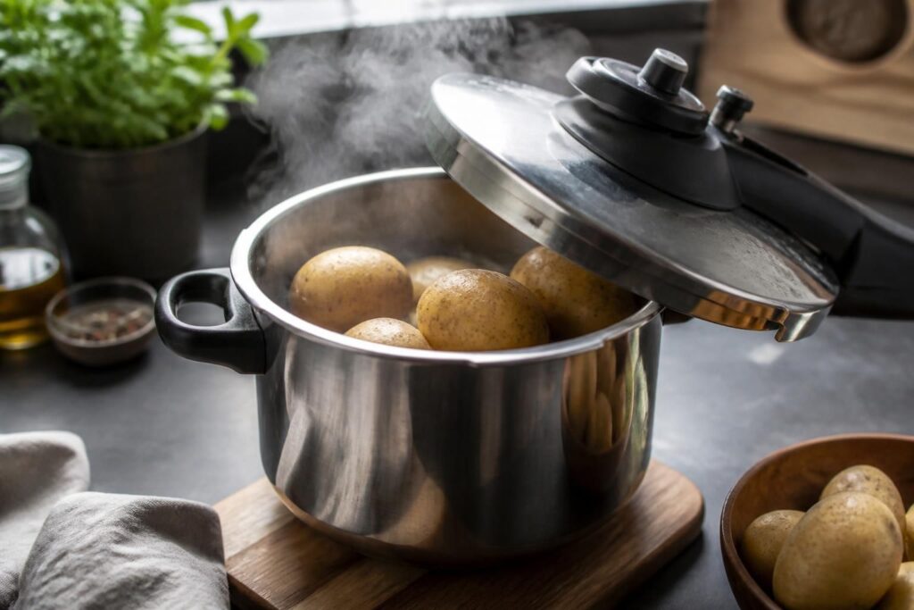 Cuisson des pommes de terre à la cocotte-minute : le guide